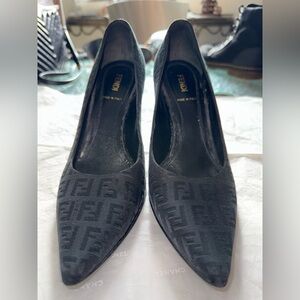Fendi Black Heels